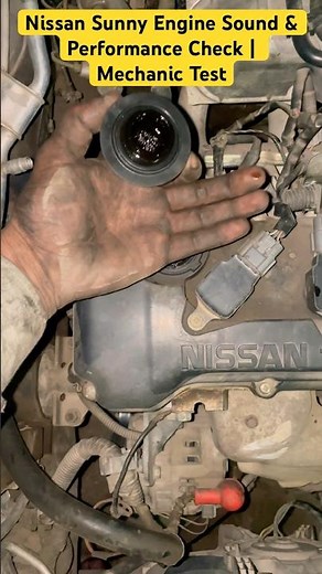 Nissan Sunny Engine Condition Check How to Know If Your Engine Is Healthy#nissansunny #nissaneurope