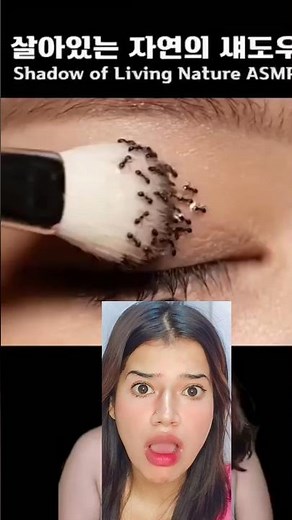 "Real Ant makeup ....Shocked Everyone 🙄#shorts #makeuphacks #youtubeshorts #hack