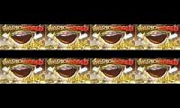 Mix of 8 videos from youtube : wario laughing x8 at once