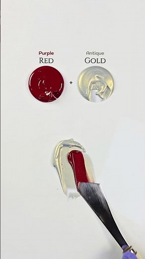 How to make Dusky Rose Color 😍🎨 #colormixing #paintmixing #painting #satisfying