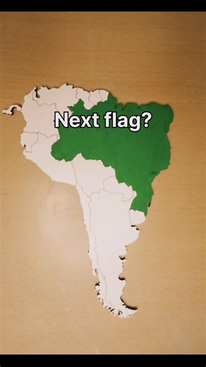 World Flag Mixing! Part 1 🎨 #ghostpaintstudio #brasil #flag