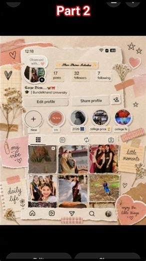 Crayon ke baad New Unique Profile Design ✨ | Step by Step Guide l