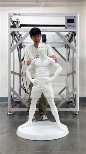 3dprinted Cristiano Ronaldo sculpture @dowell3dprinter #3dprinting #cristianoronaldo #football