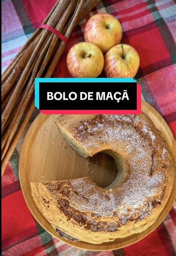 Bolo de Maçã com Canela: Receita Deliciosa e Simples