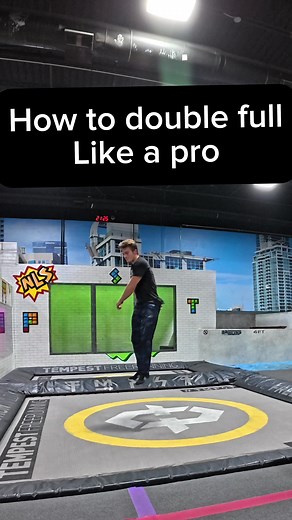 How to Master the Double Full Flip in Trampoline