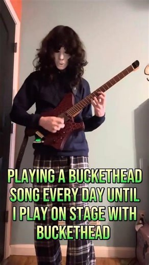 Playing a Buckethead song everyday until I play on stage with Buckethead! Day 88