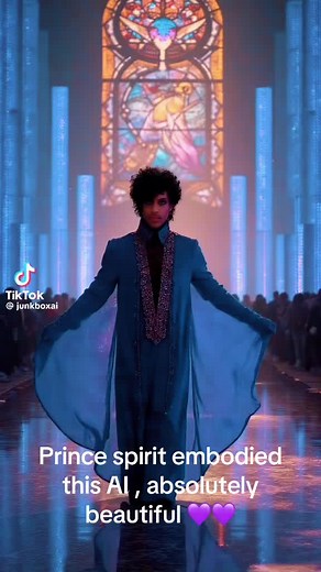Prince and His Spirit in AI: A Celebration of Beauty