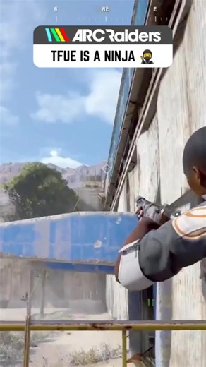 Tfue throwing Snap Hook like a ninja in ARC Raiders 🥷 #Gaming #Gamer #ARCRaiders #TheFinals #Battlefield6 #Extraction #ExtractionShooter #PlayStation #Steam #PCGaming