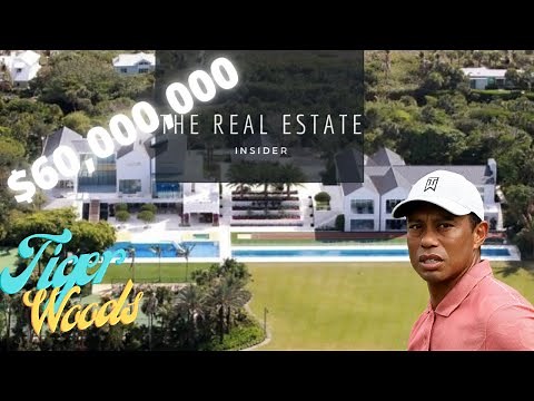 Tiger Woods House Tour | Jupiter Florida | "The Real Estate Insider"