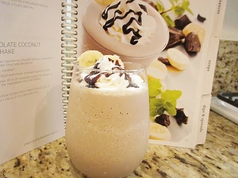 Chocolate Banana Milkshake - Vitamix Recipe: asimplysimplelife