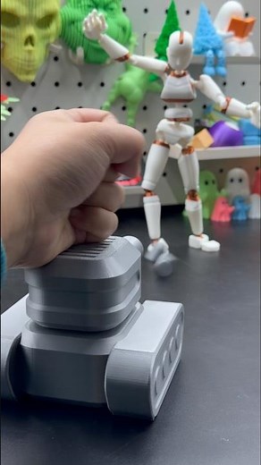 I used 3D printing to create a super cool and stylish tank that can have its firing ports replaced.