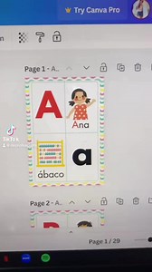 Diseñé un alfabeto con ayuda de canva y dos páginas más que hicieron super fácil el trabajo 🤩, se las comparto y espero les sean útiles ☺️👩🏻‍🏫🙌🏻. Si te interesa adquirir este material dejo el enlace en el primer comentario 🤩🤩 #materialdidactico #diseñodigitalcreativo #canva #quitarfondo #mejorarcalidad #maestra #maestradeprimaria #alfabeto #abecedario #estrategias | De profe a profe
