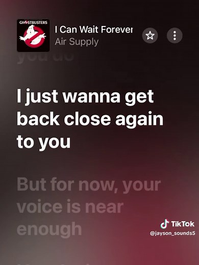I Can Wait Forever: Air Supply Lyrics Video