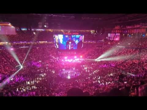 Israel Adesanya’s Undertaker walk out Entrance @ UFC276