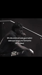Mi vida privada que nadie sabe: canción triste sobre una hermanita en el cielo