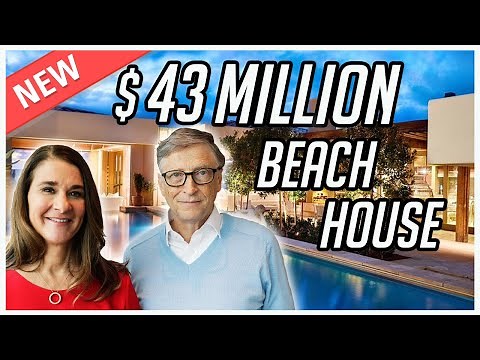 Bill Gates Mansion | NEW $43 Million Dollar Del Mar Beach House!