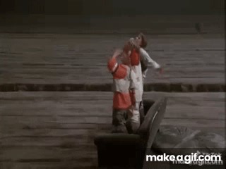 Step Right Foot In Falling Down on Make a GIF