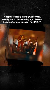 What a cool name, Randy California. Lead guitar/vocalist for Cali-based band, SPIRIT. He would be 74 today but he died in 1997. He drowned, saving his son’s life from a rip current in Hawaii. Happy Birthday from Plowboy Records… and Rest well, RC. GOT A LINE ON YOU #spiritband #RandyCalifornia #1960s #psychedelicrock | Plowboy Records
