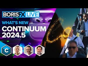 Introducing Continuum 2024.5┃New AI Tools, New Effects, Faster Renders & More [Boris FX Live #64]