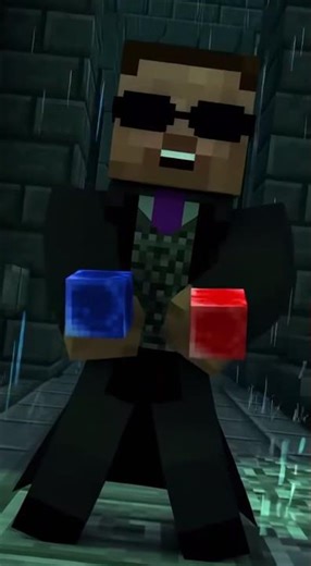 The Matrix in Minecraft 🕶️ Bullet Time in 10 Seconds