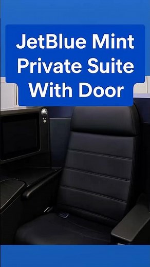 This JetBlue Seat Has a DOOR?! | Mint Suite Review #JetBlueMint #FirstClassReview #LuxuryTravel