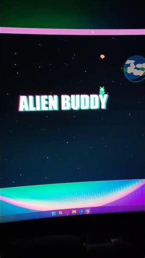 Mon jeu vidéo prend vie 👀 #alienbuddy #gamedev #pcgaming #districtvi