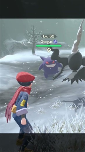 Darkrai OBLITERATES Gengar! 💥 Strong Style Dark Pulse | Pokémon Legends: Arceus