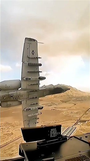 Gone in a Blink 👀✈️ A-10 Warthog 🔥