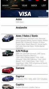 Diagrama electrico automotriz Aplicación para Android Carmín | Todos los diagramas automotrices