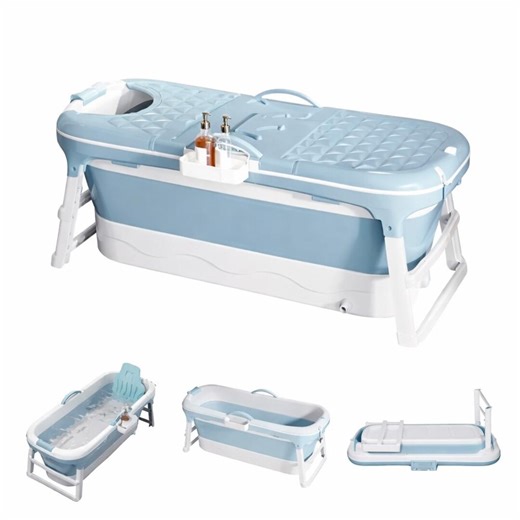 Foldable Bathtub for Adults, Portable Bath Tub for Small Spaces, Home Spa Soaking Tub, Compact Bathroom Bath - Etsy
