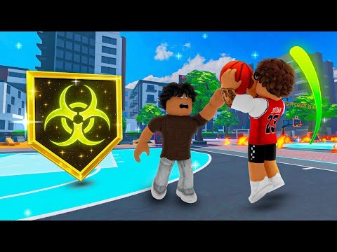 I Broke Roblox Arcade Basketball Using the Most TOXIC Badge!