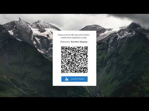 Excalibur v4 | Getting Started | Passkey Authentication