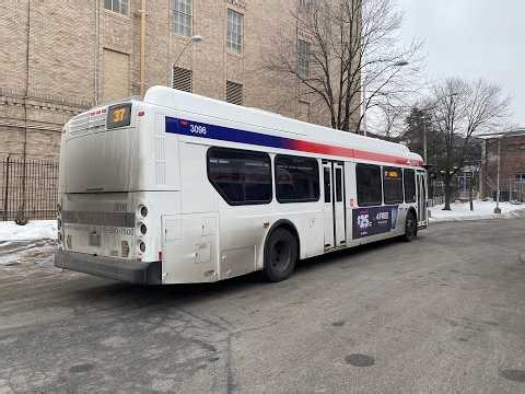 SEPTA 2018 New Flyer #3096 on Route 37, Hauling to Chester Transit Center!