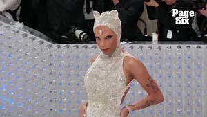 Doja Cat channels Choupette, goes fully feline for Met Gala red carpet debut