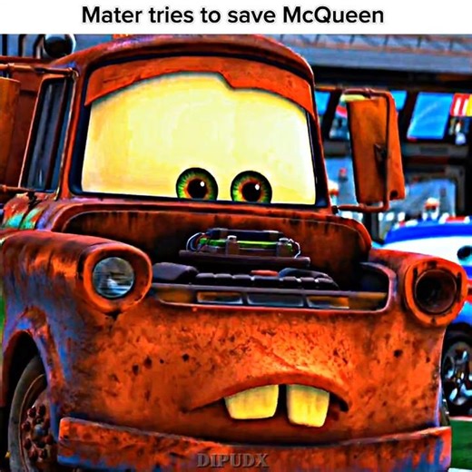 Mater tries to save McQueen ☠️🔥#edit #mcqueen #cars #glowup #viral