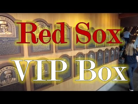 Fenway Park VIP Box Experience 4K HDR | Exclusive Boston Red Sox Views