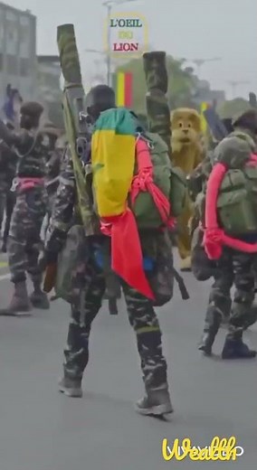 Senegal’s first military parade in 4 years look scary🥶🥶😱😱😳#sénégal #military #parade #soldier
