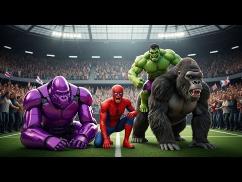 SPIDERMAN vs HULK – The Most Brutal Superhero Obstacle Race Ever | AI Epic Battle