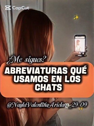 💫•𝑨𝒃𝒓𝒆𝒗𝒊𝒂𝒕𝒖𝒓𝒂𝒔 𝒒𝒖𝒆 𝒖𝒔𝒂𝒎𝒐𝒔 𝒆𝒏 𝒍𝒐𝒔 𝒄𝒉𝒂𝒕𝒔•💫#Abreviaturas #Chats #Mensajes#DatosCuriosos #AprendeConmigo