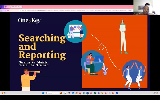 Phase 1: Stratus to Matrix: Searching and Reporting