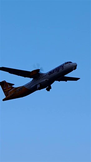 Aurigny GR411 Take off #aviation #city #plane #london #short