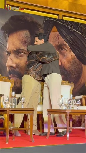 Movie Review Preview on Instagram: "Varun Dhawan Takes BLESSINGS of Sunny Deol at the Border 2 Success PC"