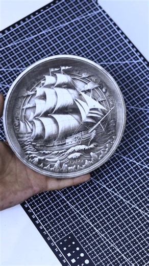 Learn how to make 3D illusion laser engravings step-by-step 👉 graphiqly.com/3d-illusion-engraving-mastery | Graphiqly