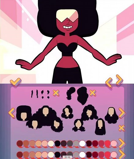 Garnet tutorial on Gemsona Maker (OLD AND POORLY MADE) DONT WATCH!