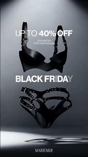 Up to 40% OFF On Seductive Lingerie&Leather #boldfashion #leathercraft #luxuryfashion #blackfriday