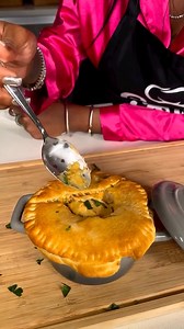 Let’s step away from the Chicken Alfredo for a moment and try something new! This Chicken Pot Pie is the perfect comfort food for those cold, rainy days. 🥧🌧️ Grab the recipe and over 80 others in my Ghetto•Ish Classic Cookbook and show off those cooking skills! 👩🏾‍🍳💛 Trust me, your taste buds will thank you. | Ghetto Girlz Eat