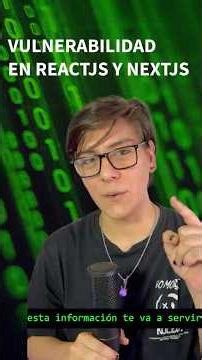 OJO, si usas ReactJS o NextJS actualiza #ciberseguridad #devtips #programming #frontend #dev
