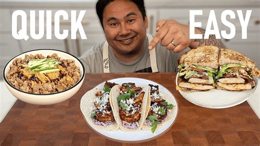 3 Quick, Easy, & Delicious Meals