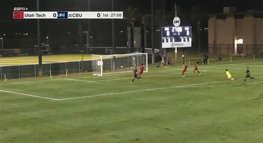 Utah Tech answers RIGHT back and we’re even!! #NCAASoccer x 🎥 ESPN / Utah Tech Men’s Soccer | NCAA Soccer