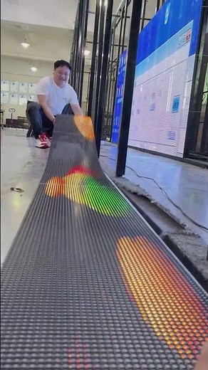 Holographic LED Mesh Display: Ultra-Flexible, Crystal Clear See-Through